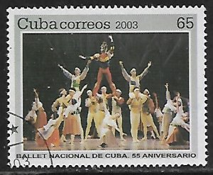 Cuba # 4355 - National Ballet - unused / CTO....{R15}