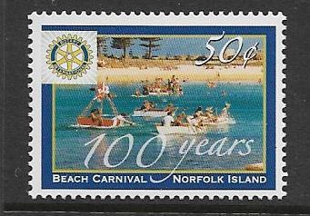 NORFOLK ISLANDS 836 MNH ROTARY INTERNATIONAL ISSUE