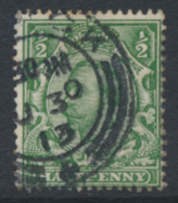 GB SG 344  SC# 157 see detail Used Green Downey Head see scan