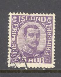 Iceland Sc # 117 used (RS)