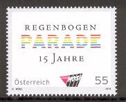 Austria 2010, Vienna Rainbow Parade, Scott No(s).  2269 MNH