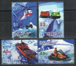 Australian Antarctic Territory Stamp L107-L110 - Transport in Antarctica