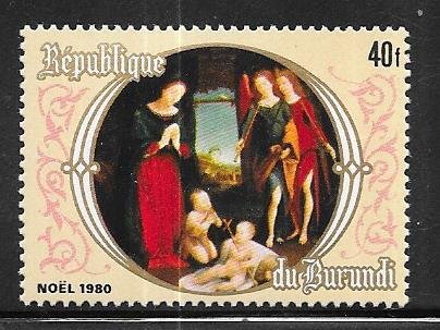 Burundi #581   40fr  Christmas  (MNH) CV $6.50