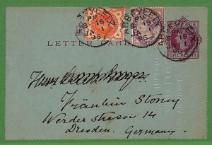 ad0843 - GB  - Postal History - STATIONERY LETTER CARD : ABBEYLEIX Ireland 1896