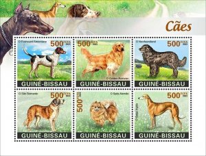 2024/02- GUINEA BISSAU- DOGS            6V    MNH **