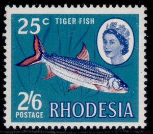 RHODESIA QEII SG412, 2s 6d/25c NH MINT. Cat £28.