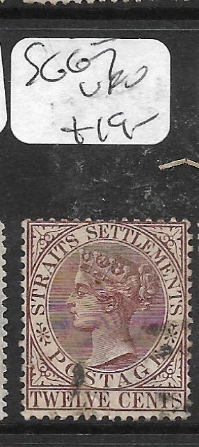 MALAYA STRAITS SETTLEMENTS (PP0605B) QV  12C  SG67  VFU