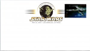 FDC 2007 SC #4143 No Cachet / X Wing Starfighter - Los Angeles CA - J1221