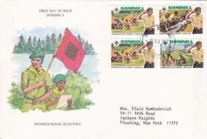 Dominica: 1977, FDC, International Scouting (BSA663)