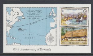 Bermuda 452a Settlement SS mnh