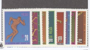 Poland, Sc #1414-21, MNH, complete set