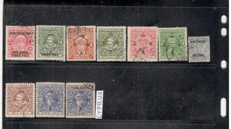 INDIA COLLECTION ON STOCK SHEET MINT/USED