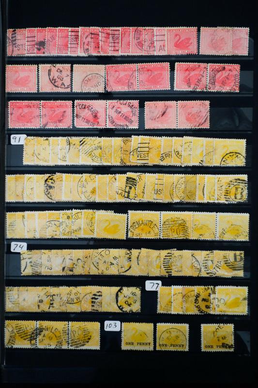 Western Australia Classic Stamp Lot