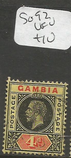 Gambia SG 92 VFU (1cko)