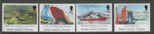 British Antarctic Territory #184-7 MNH set, various designs, issued 1991