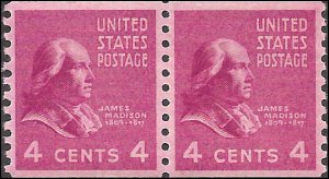 843 Mint,OG,NH... Pair... SCV $16.50... VF/XF