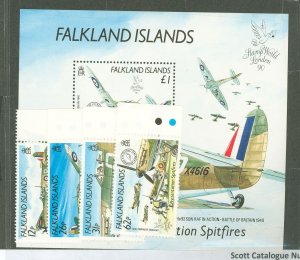 Falkland Islands #515-519  Single (Complete Set)