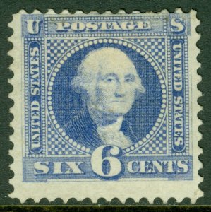 EDW1949SELL : USA 1869 Sc #115 Mint. Part OG PSAG Cert. Scarce & Fresh Cat $2750