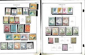 Paraguay 1960-1973 M (mostly) & U (a few) on Mostly Minkus Global Pages.