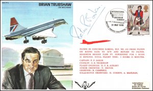 Great Britain Concorde Flight 611 1980 Cover