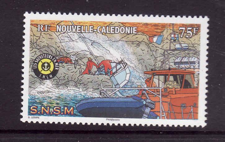New Caledonia-Sc#1017-unused NH-Nat'l Sea Rescue Society-Shi