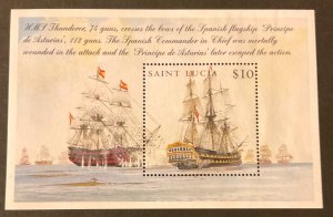 Stamps St Lucia Scott #1210 never hinged