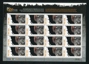 Canada 2283 British Columbia Anniversary Sheet of 16 Stamps MNH 2008