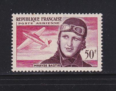 France C33 Set MNH Maryse Bastié, Aviator