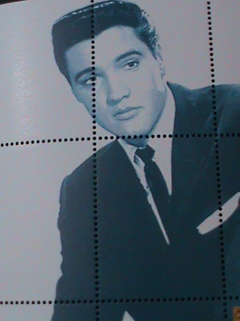 ​LAOS- 1999-FAMOUS ROCK & ROLL MOVIE STAR-ELIS PRESLEY S/S MNH VF LAST ONE