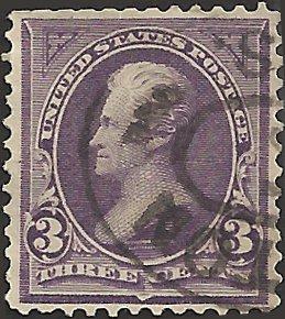# 268 Purple Used Andrew Jackson