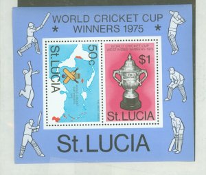 St. Lucia #404a  Souvenir Sheet