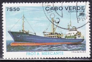 Cape Verde 424 Used 1980 Ilha de Komo