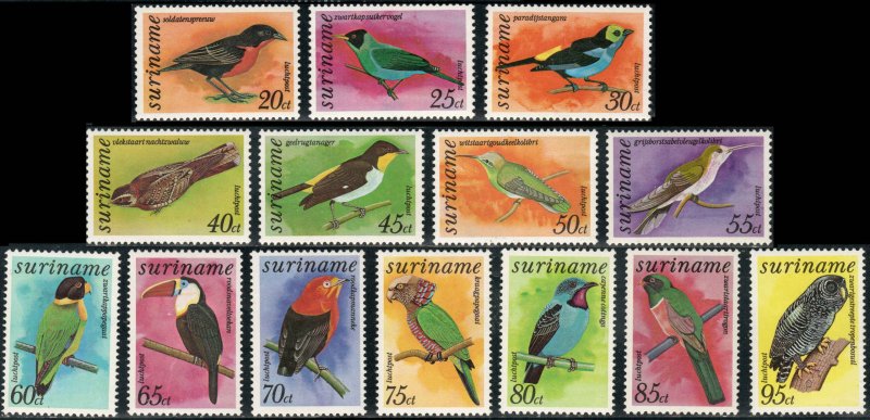 Surinam  #C58-71  Mint H CV $13.15