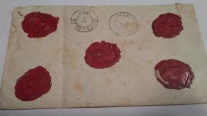 NETHERLANDS INDIES REGISTERED COVER 1880 $125