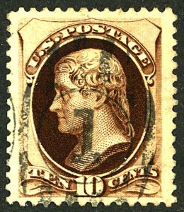 U.S. #187 USED