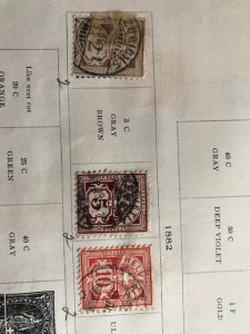 4 Album Pages of Switzerland