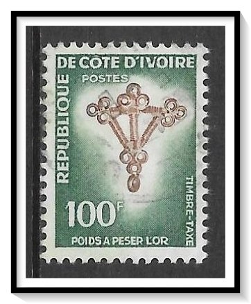 Ivory Coast #J37 Postage Due Used