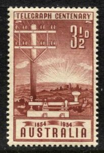 STAMP STATION PERTH - Australia #270 Telegraph - MNH