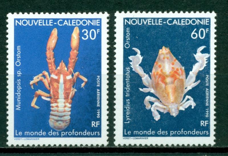 New Caledonia Scott #C220-C221 MNH Crustaceans Fauna CV$3+