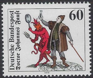 Germany 1304 MNH 1979 issue (ak8675)