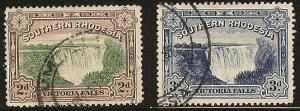 Southern Rhodesia  USED SC# 31 - 32