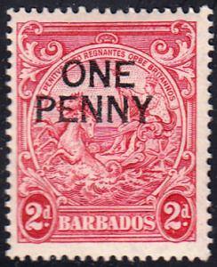 Barbados Scott 209 Mint never hinged.