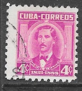 Cuba 521A: 4c Miguel Aldama, used, F