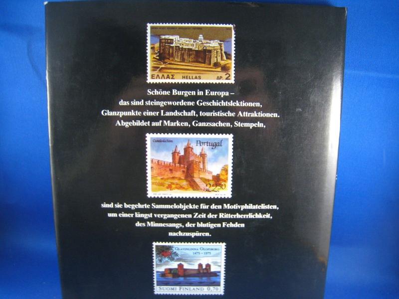 PHILATELIC BOOK - SCHONE BURGEN IN EUROPA - GERMAN HARDCOVER - 185 PAGES