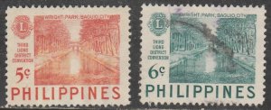 Philippines   582-83  (O)  1952