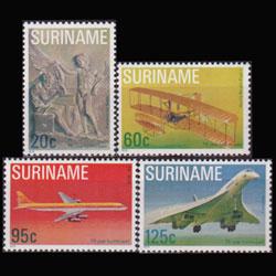 SURINAM 1978 - Scott# 516-9 Planes Set of 4 NH