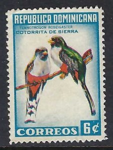 Dominican Republic 604 VFU BIRDS CH1-36-10
