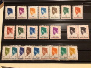 Indonesia  Republic President Sukarno 1964-1966 mnh stamps for collecting A9966
