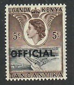 Tanganyika; Scott O1; 1959;  Unused; NH