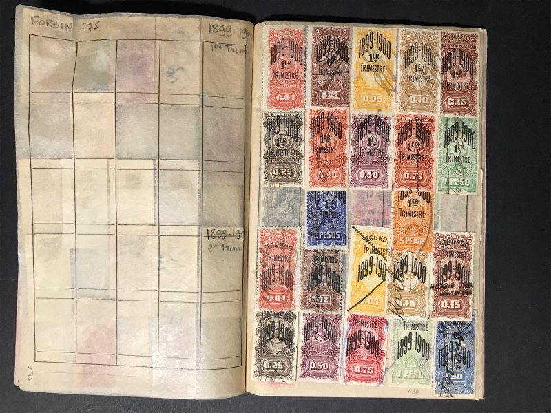 Uruguay Revenue Stamps Mint/Used 1896-1911 (1400 Stamps)